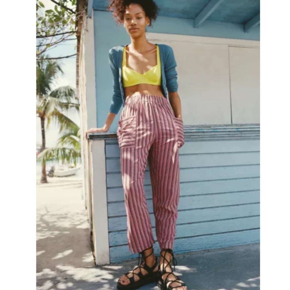 Urban Outfitters UO Cottage Striped Pants